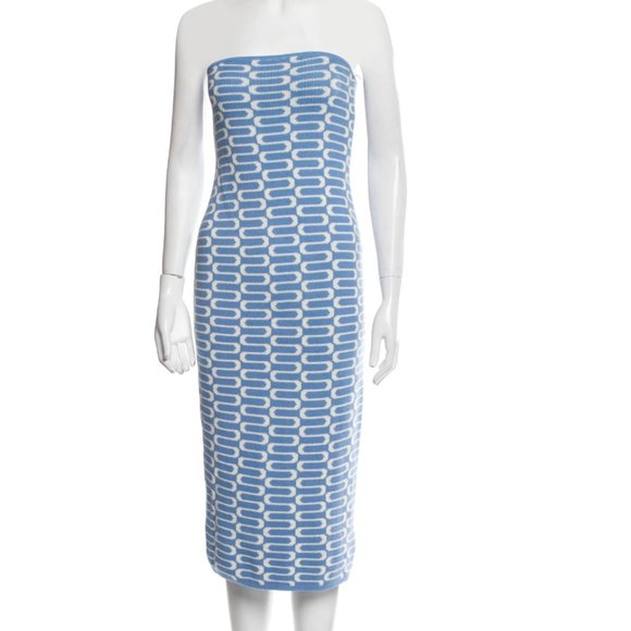 Reformation Sienna Strapless Dress - Picture 2 of 4